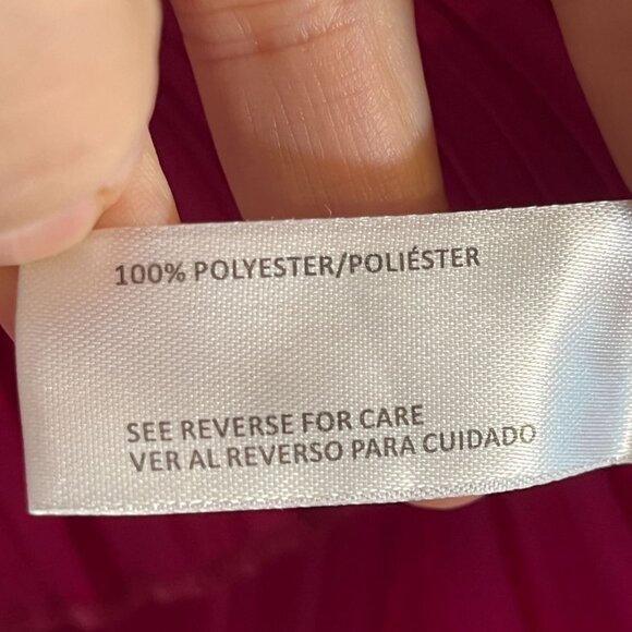 Retro Crinkle Feminne Peplum Top L Coquette Boho Y2K Chic Shiny Festive Holiday - Picture 8 of 11